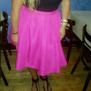 Hot pink skirt forever 21 3x